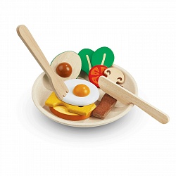 Игровой набор Завтрак (Plan Toys, 3611) - миниатюра